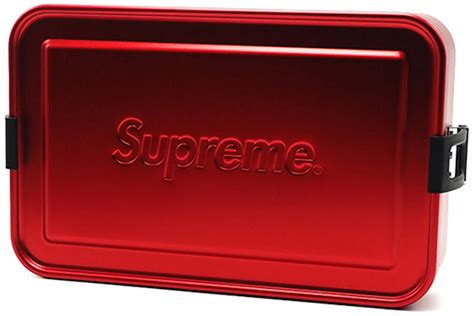 stockx supreme large metal box|Supreme SIGG Large Metal Box Plus Spring/Summer .